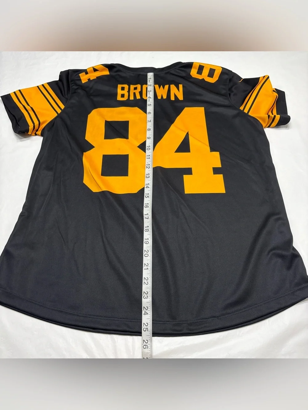 Pittsburgh Steelers #84 Antonio Brown Jersey Nike Color Rush Woman’s Large